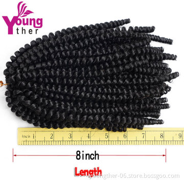 Synthetic Braiding Hair Spring Twist Crochet Hair Extensions Jamaican Bounce Spring Curl